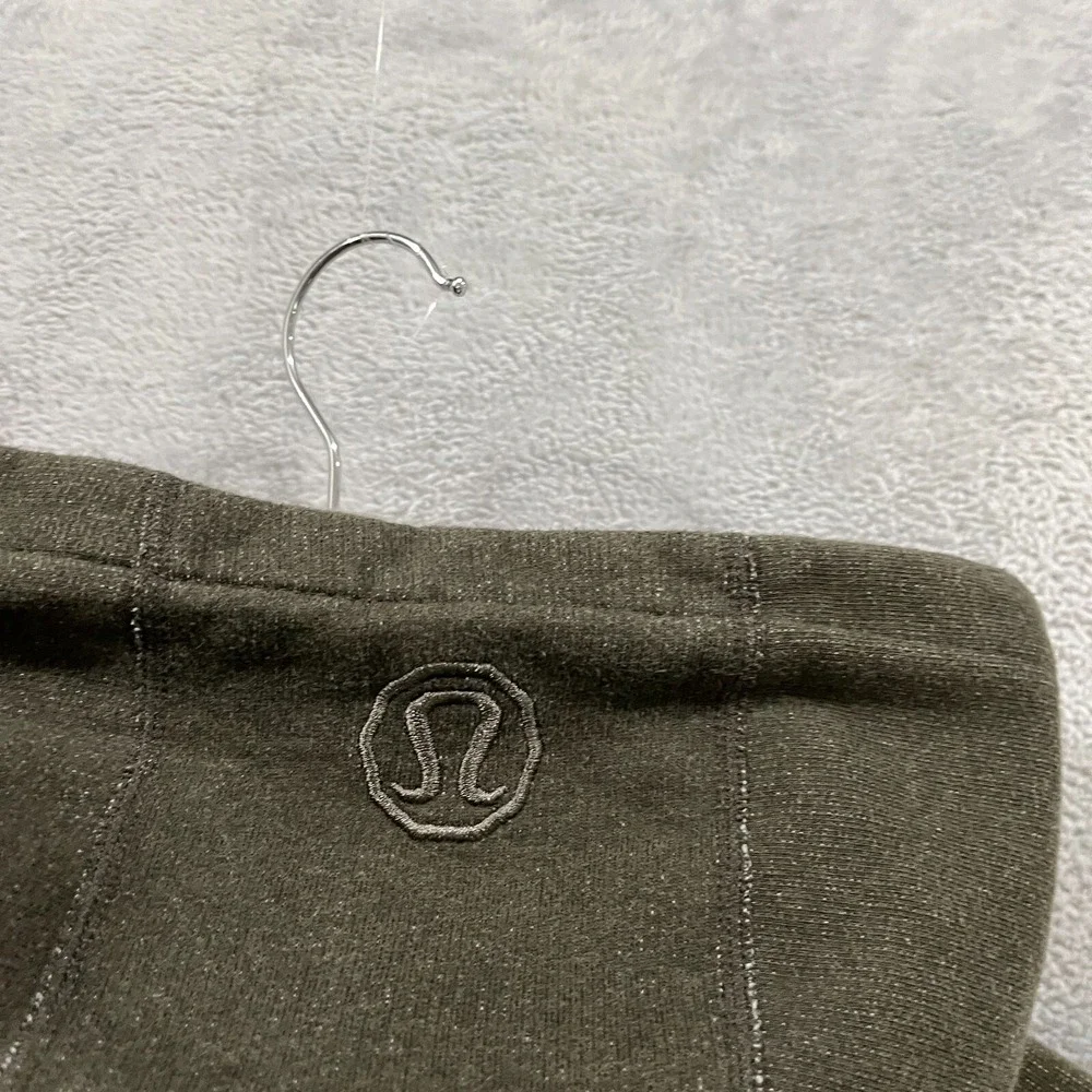 Lululemon Jacket Mens‎ Large Deep Cove Full Zip Hoodie High Neck Heavy Fleece